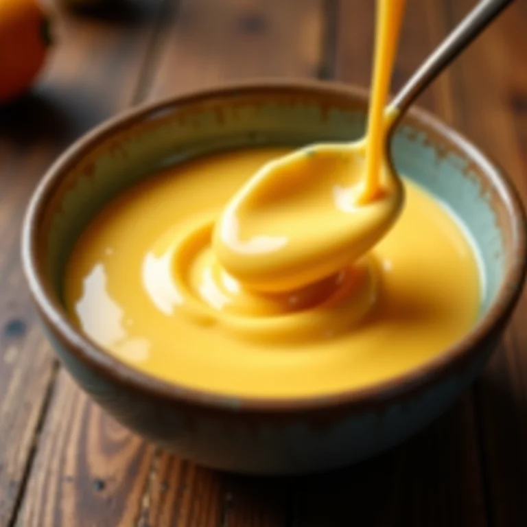 Mousse de manga com iogurte natural