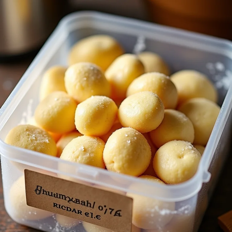 Nhoque de sêmola congelado