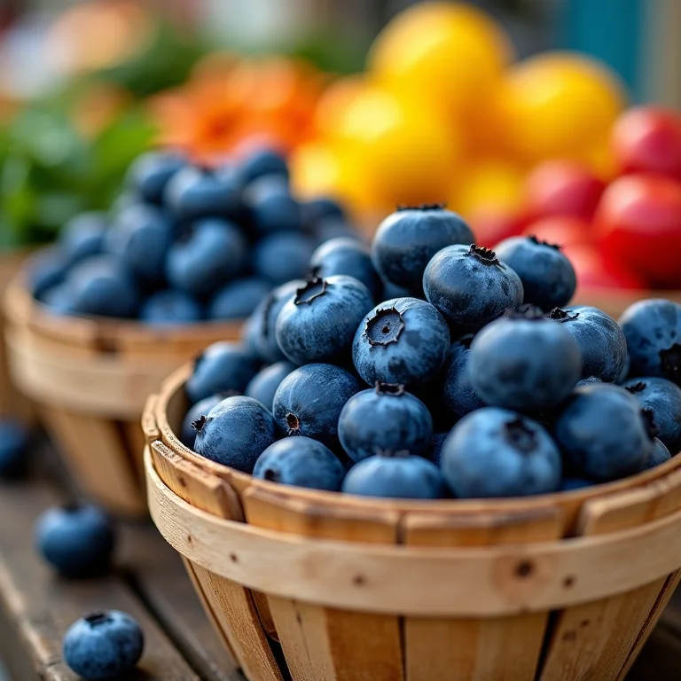 Onde encontrar mirtilos de qualidade.