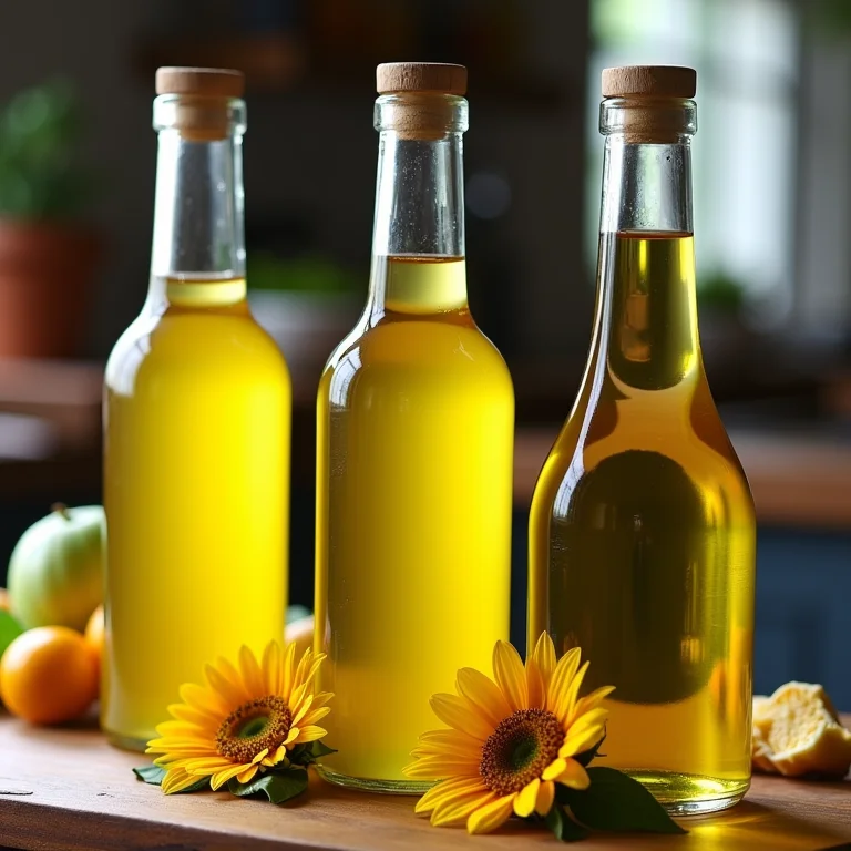 Opções de óleo para bolo fofinho