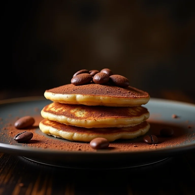 Panqueca de banana com cacau