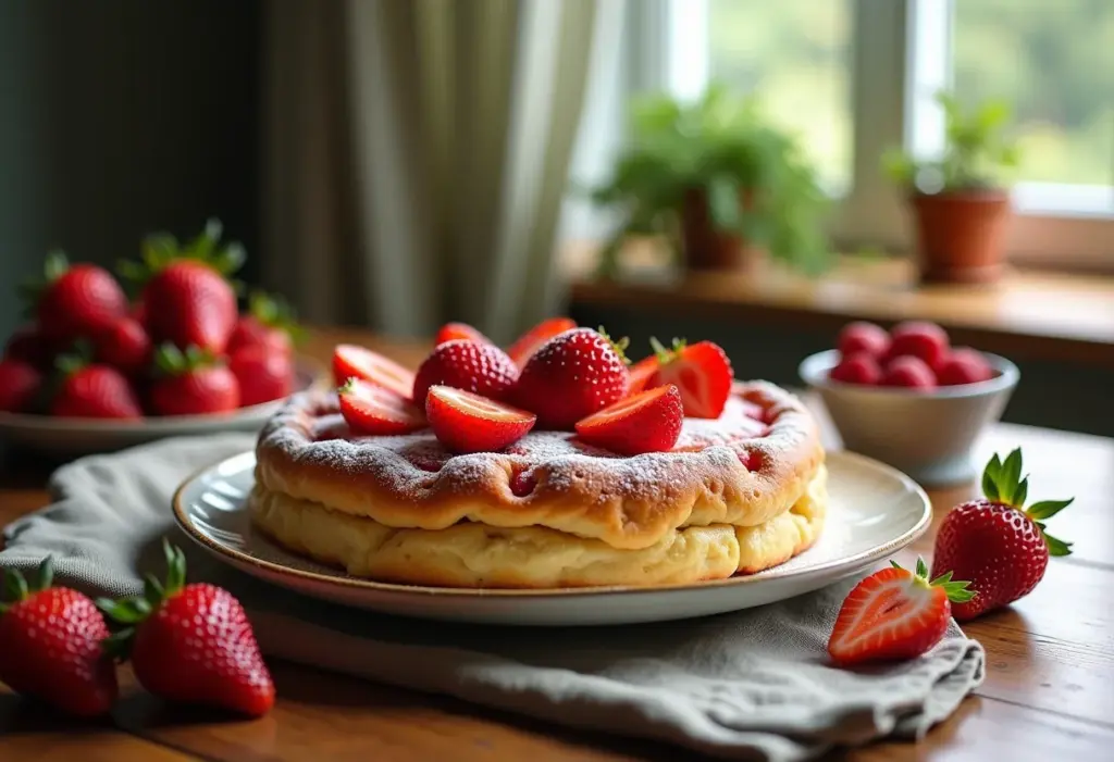 Pavê de morango cremoso e irresistível