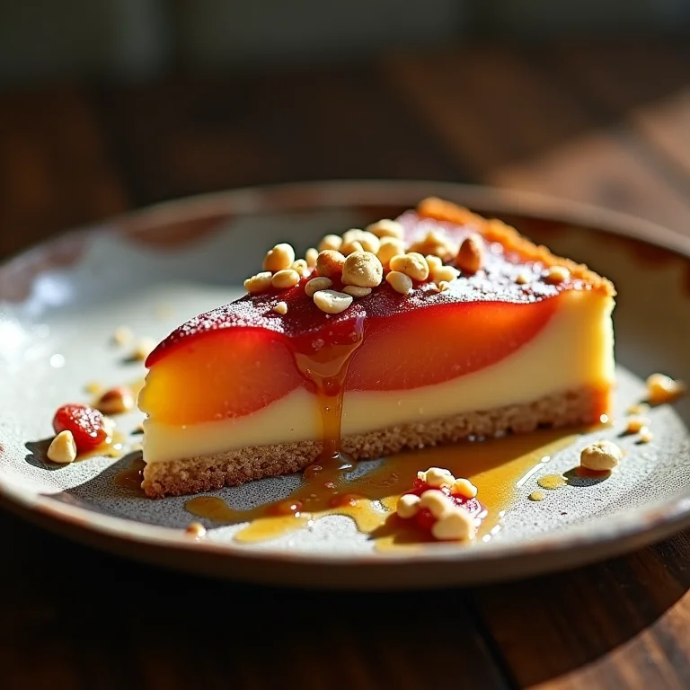 Pavê incrementado com calda de caramelo