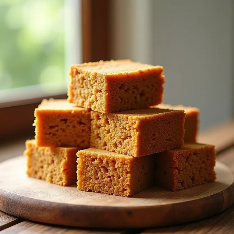 Pedaços de bolo de cenoura com cobertura de cream cheese em tábua de madeira rústica.