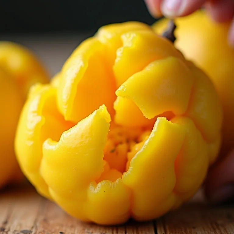 Pequi: A estrela do prato, com sua cor e sabor únicos