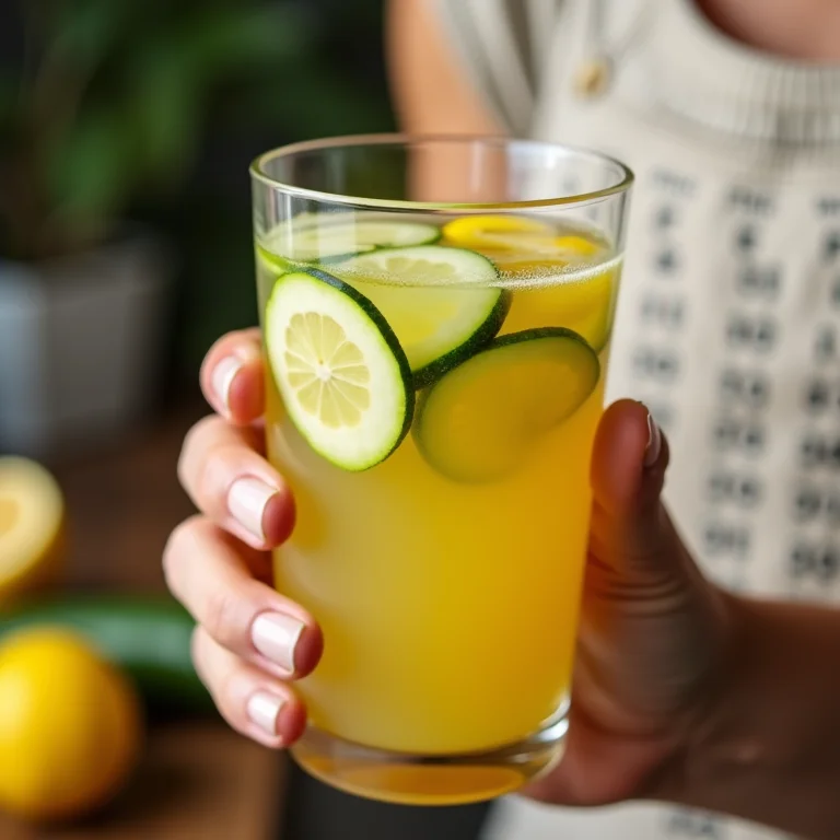 Pode tomar suco de abobrinha com limão todos os dias?