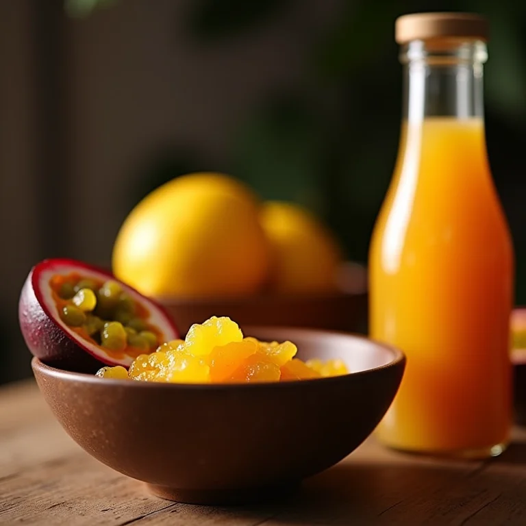 Polpa fresca versus concentrada para bolo de maracujá.