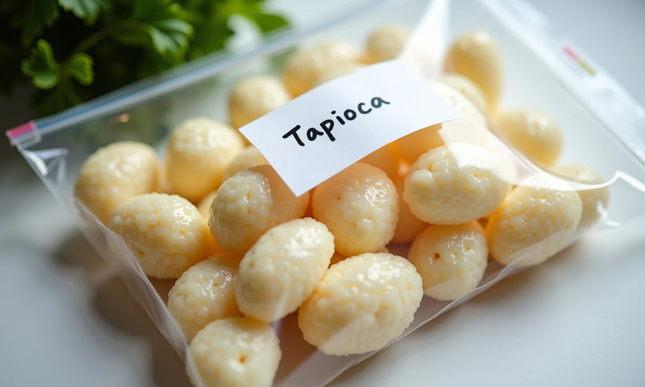 Posso congelar a tapioca dadinho?