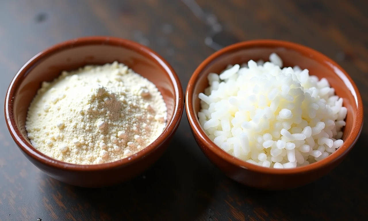 Posso usar goma de tapioca granulada?