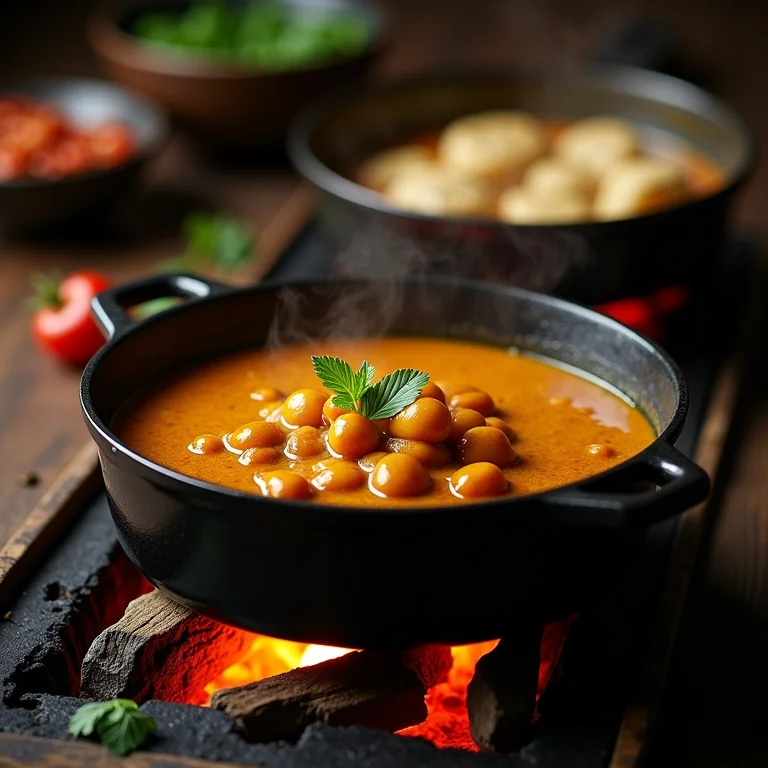 Preparando o feijão tropeiro vegetariano passo a passo.