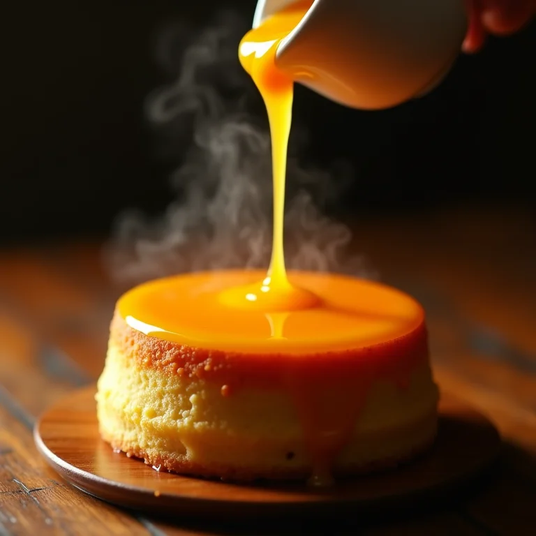 Preparo da Calda de Laranja