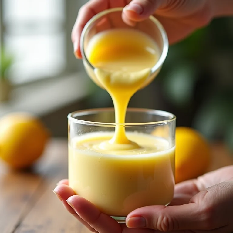 Preparo do mousse de limão vegano