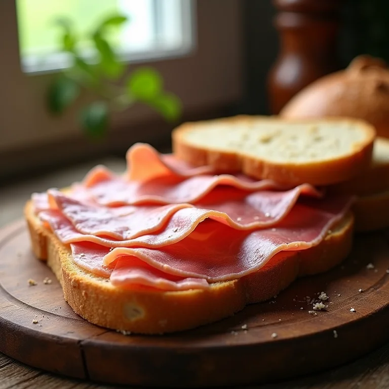 Presunto Parma no pão