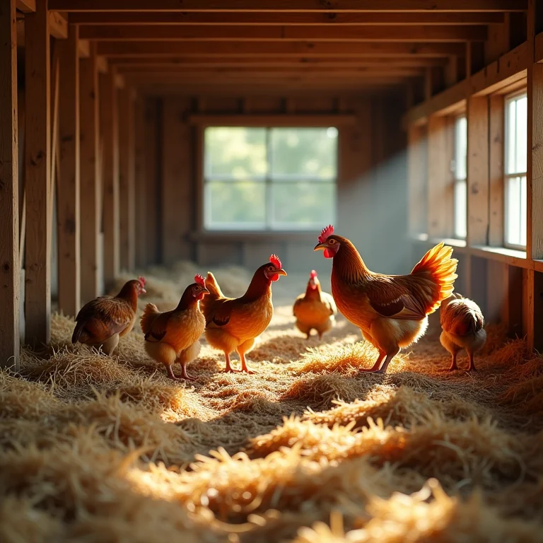 Prevenção de piolhos em galinhas