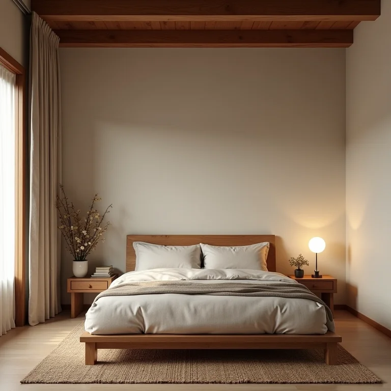 Quarto de hóspedes com decoração impessoal e sem vida