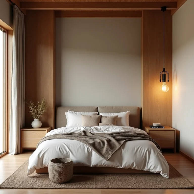 Quarto de hóspedes sem isolamento acústico