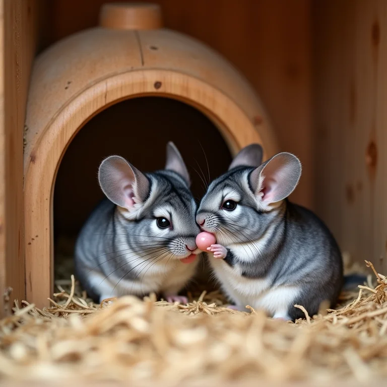 Reprodução de chinchilas