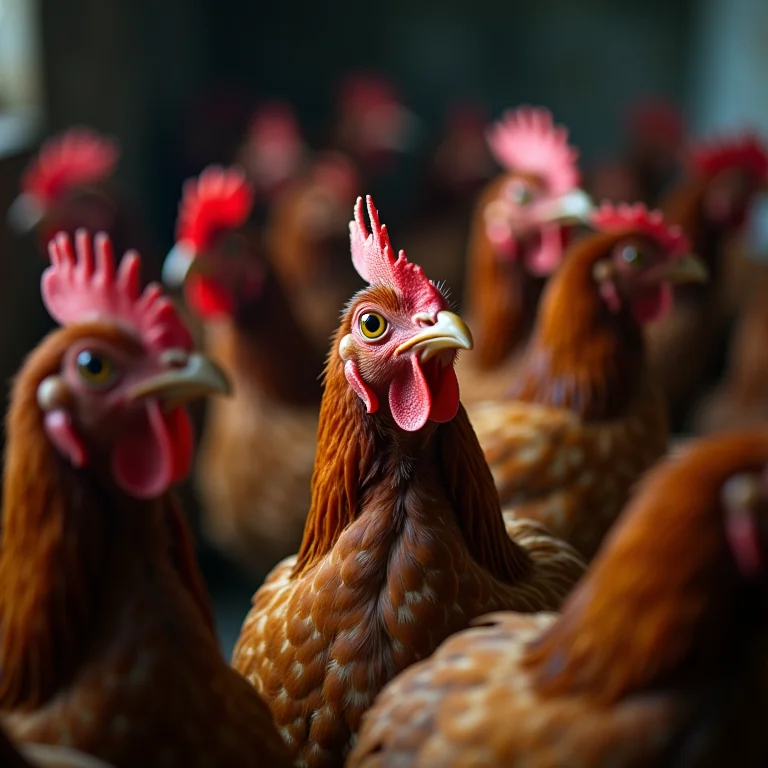 Riscos da infestação de piolhos em galinhas