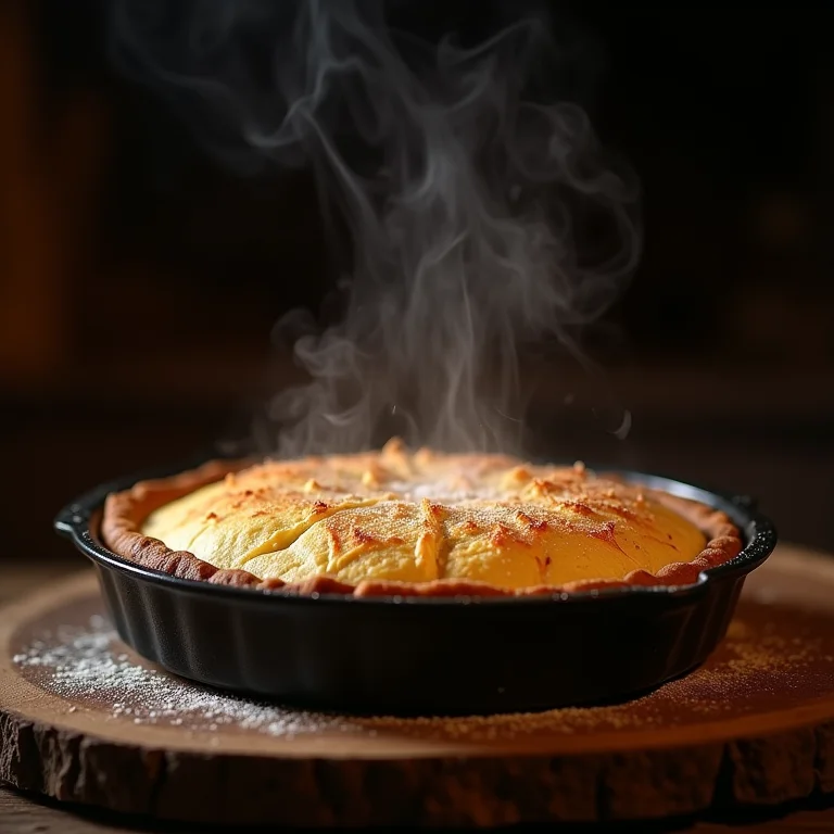 Sabor autêntico da roça na torta de coco