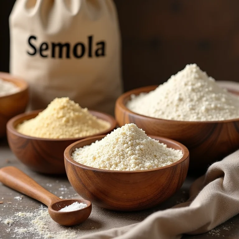 Sêmola para nhoque romano