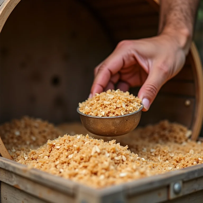 Substrato para gaiola de hamster