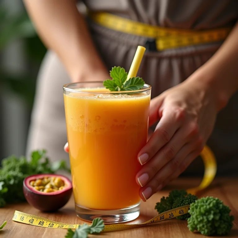 Suco de maracujá com couve ajuda a emagrecer? Descubra!