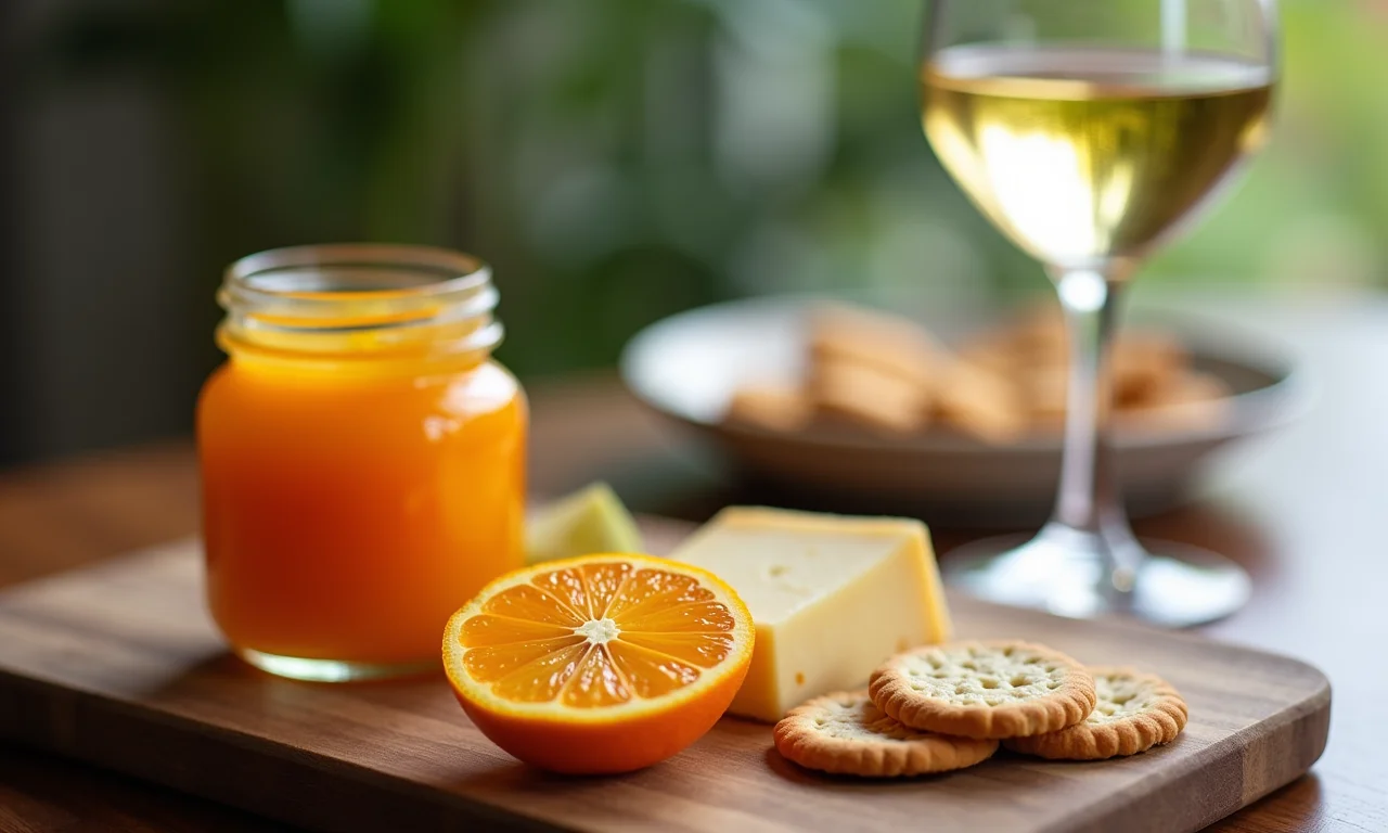 Sugestões de harmonização com doce de laranja.