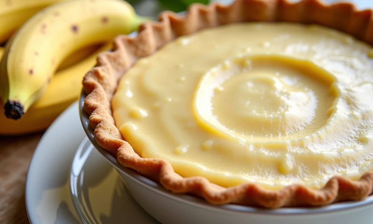 Tabela nutricional da torta de banana.