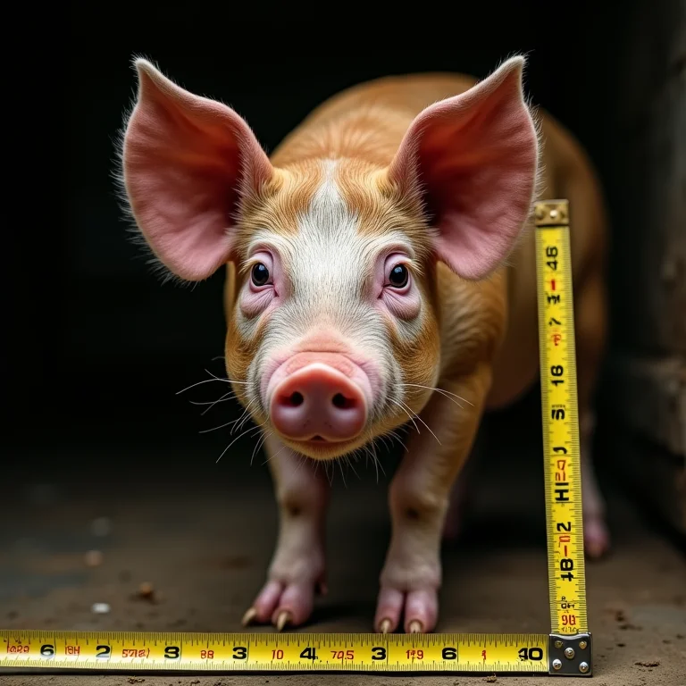 Tamanho máximo de um mini porco vietnamita adulto