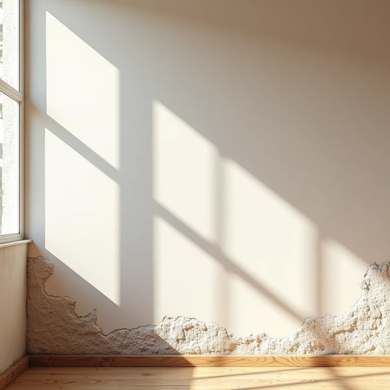 Textura rústica com massa corrida: simples e charmosa