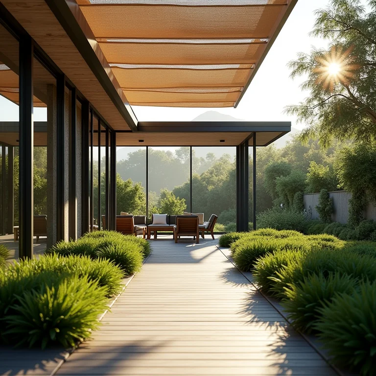 Tipos de telas de sombreamento e suas diversas aplicações.