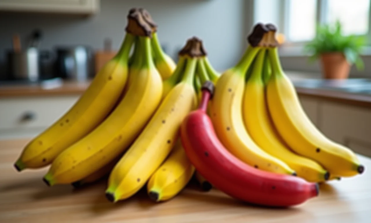 Tipos diferentes de banana: qual usar no bolo?