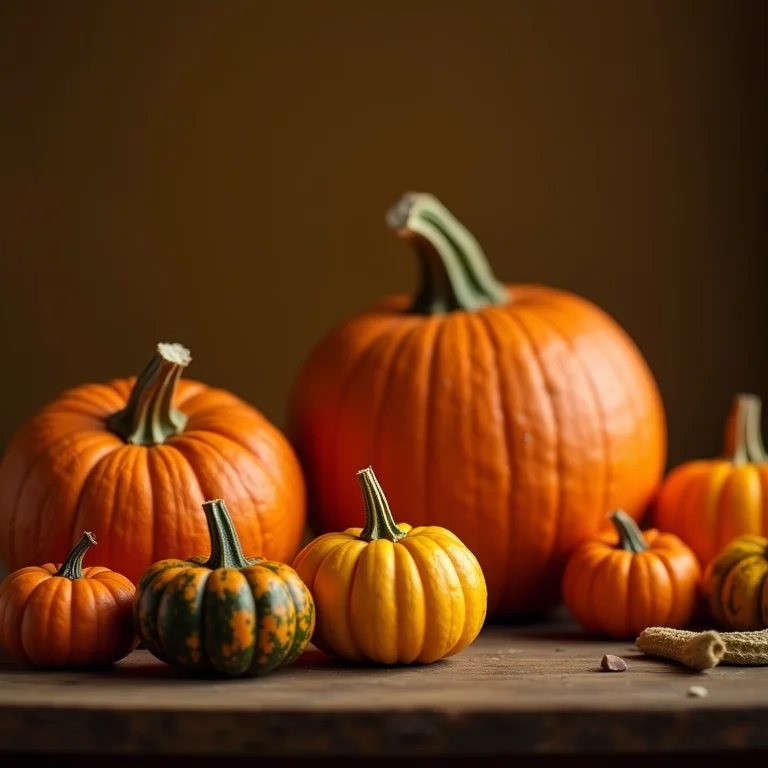 Variedade de abóboras ideais para doce