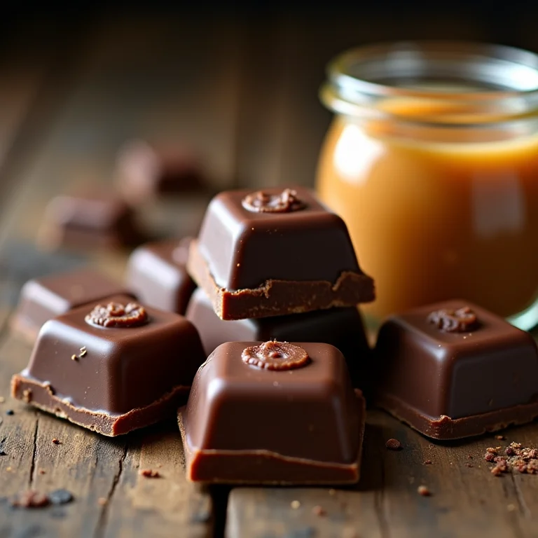 Variedade de chocolates para doce de leite.