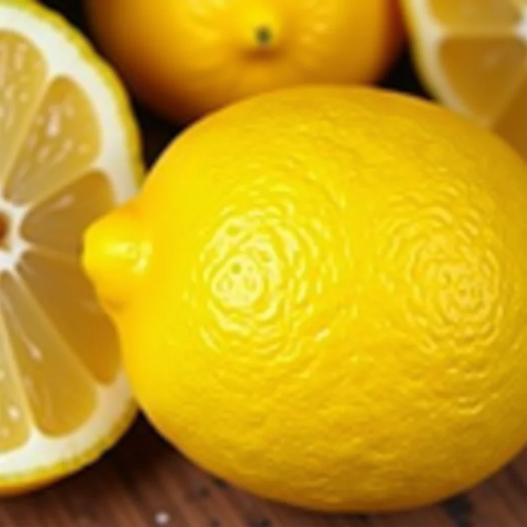 Variedade de limões frescos para a mousse perfeita