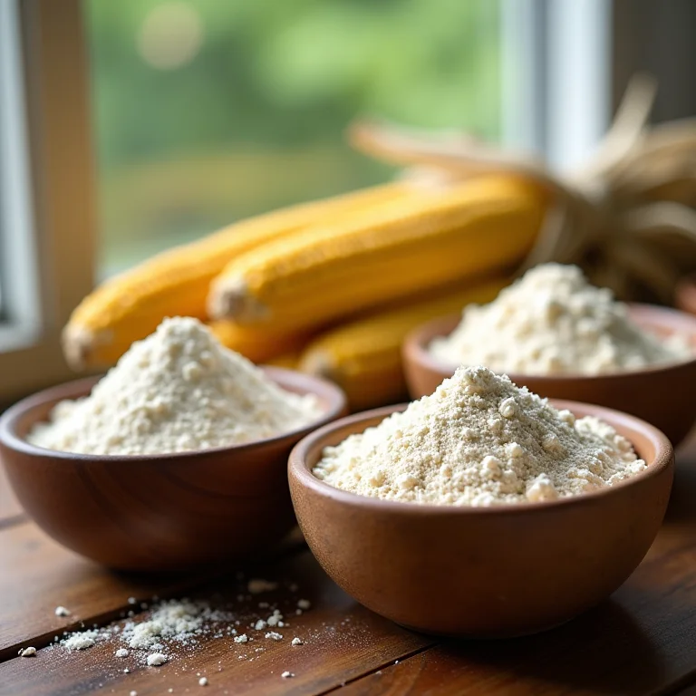 Variedades de farinha de milho para Angu