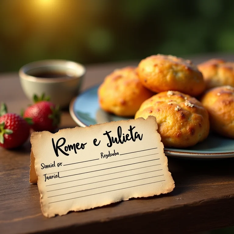 A história do Romeu e Julieta, queijo com goiabada