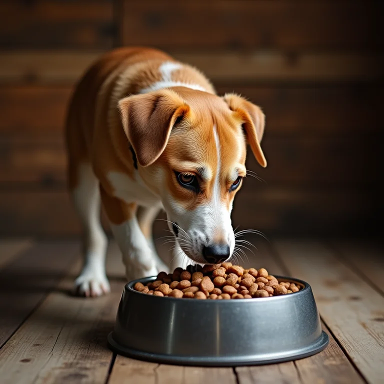 Água fresca e comida de qualidade para os cães.