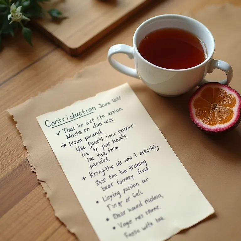 Atenção: lista de contraindicações do chá de maracujá