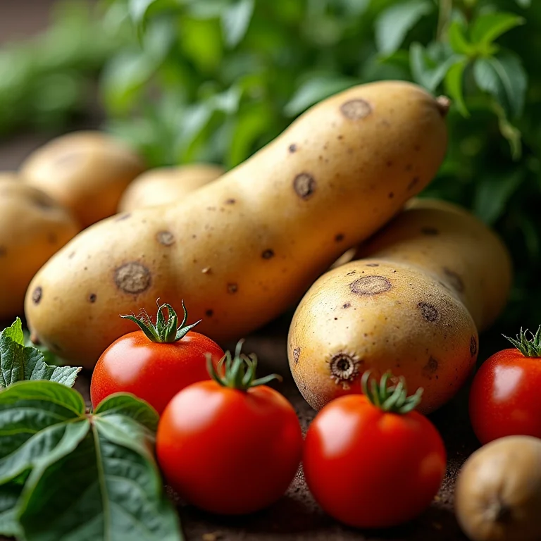 Batata crua e folhas de tomate não devem ser oferecidas aos porcos.