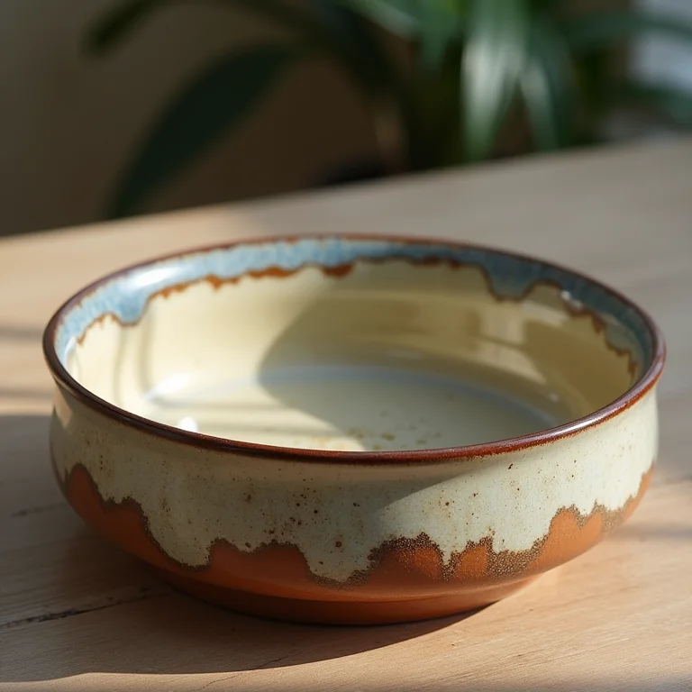 Bebedouro de cerâmica artesanal para pets