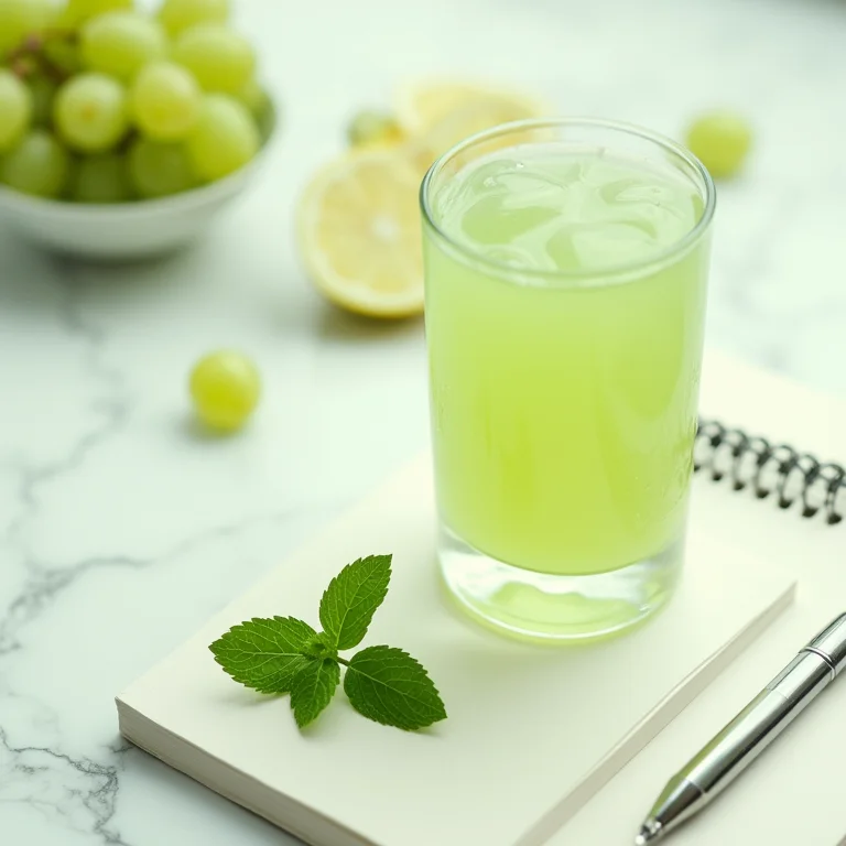 Benefícios do suco de uva verde para a saúde