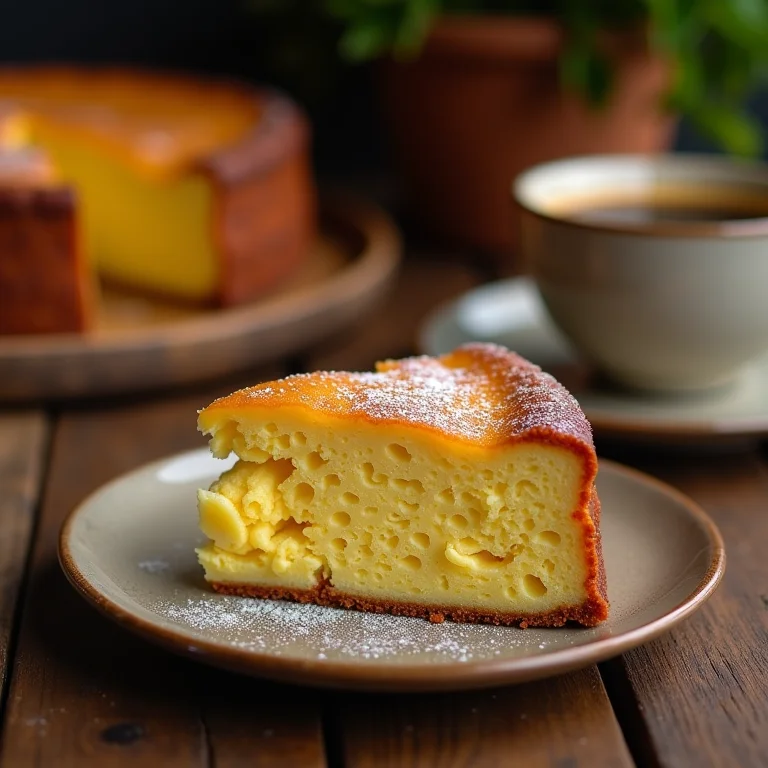 Bolo de fubá cremoso com café, combinação perfeita