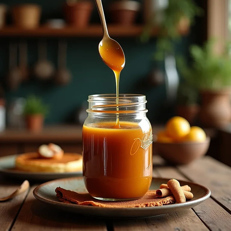 Calda de cupuaçu para sobremesas