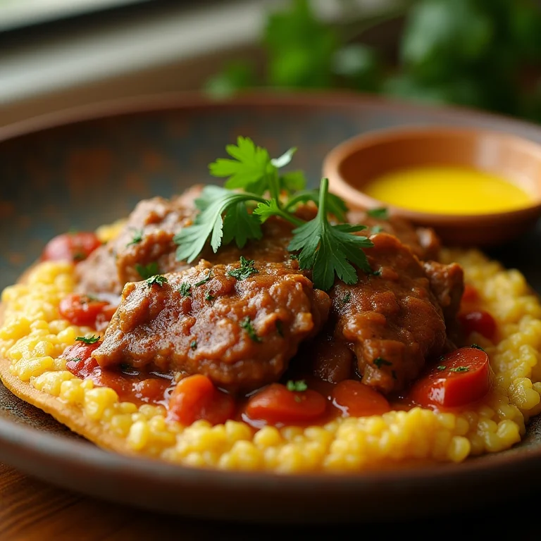 Carne de Sol com Mandioca apetitosa