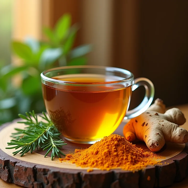 Chá de orégano com ingredientes anti-inflamatórios