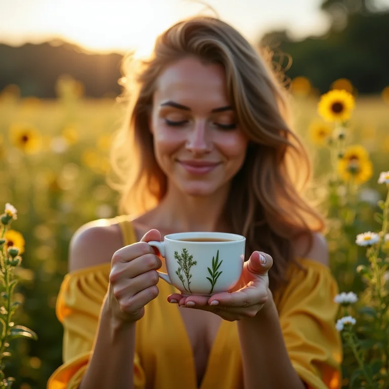 Chá de orégano para alívio de cólicas menstruais