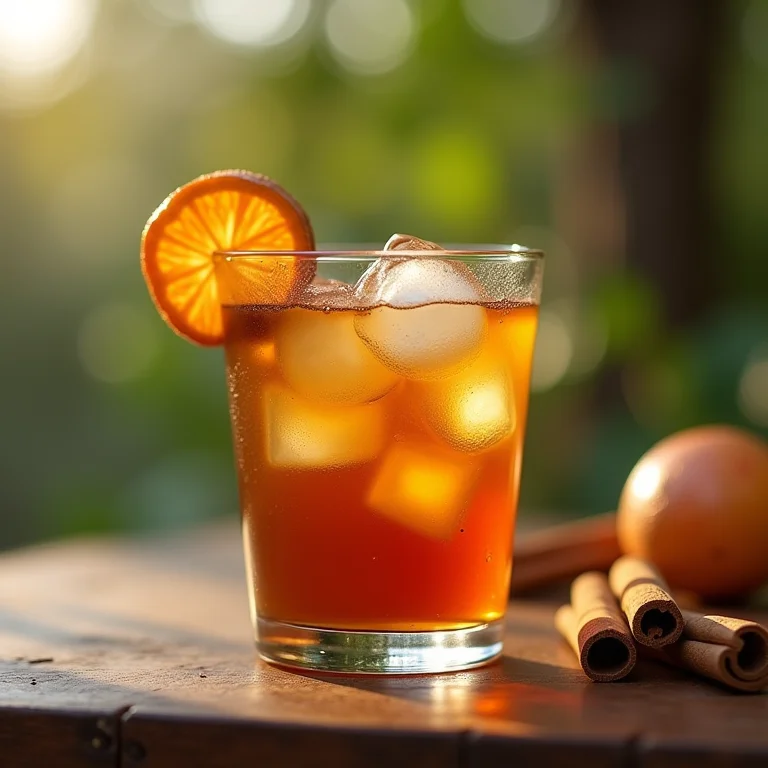 Chá gelado de cupuaçu