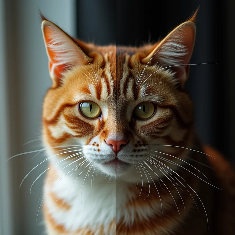 Comparação entre gato doméstico e Gato do Mato