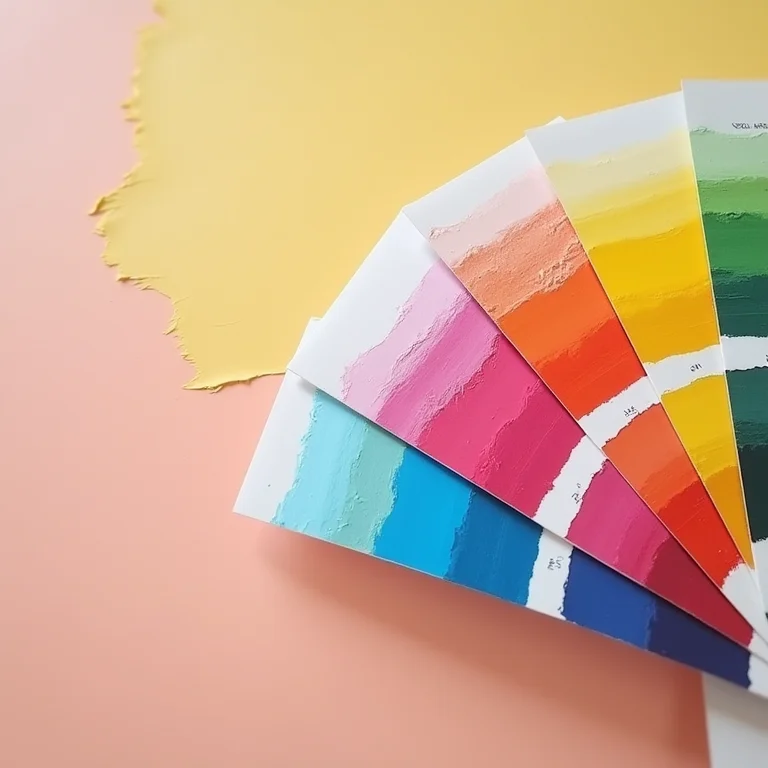 Comparativo de cores de parede inadequadas e adequadas para quarto rústico.